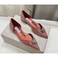 Jimmy Choo crystal D'orsay  Flats red 2024