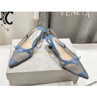 Jimmy Choo blue amita 45 slingback Pumps 2024