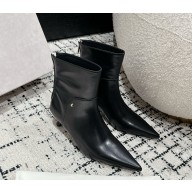 jimmy choo Agathe 40mm pointed-toe ankle boots black 2024