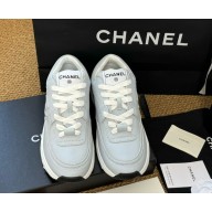  Chanel Sneakers Printed Calfskin blue G46086 2024