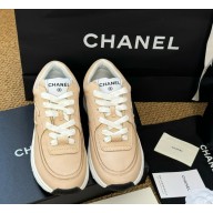  Chanel Sneakers Printed Calfskin pink G46086 2024