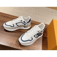 louis vuitton  Run away sneakers blue/white 2024