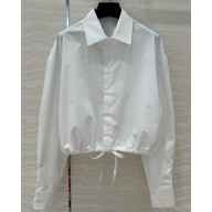 Prada women's white shirt 2025