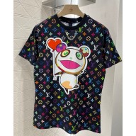 Louis Vuitton Monogram t-shirt black 2025