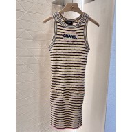 CHANEL STRIPED dress 2025