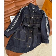 Dior denim dress with belt 2025