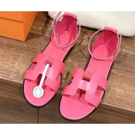 Hermes Santorini sandal in calfskin 15 2025