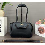 Loewe Small Madrid bag in supple calfskin black 2025