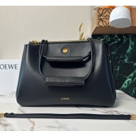 Loewe Large Madrid bag in supple calfskin black 2025