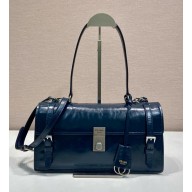 Prada Medium leather handbag 1Bn026 black 2025