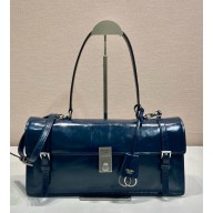Prada Medium leather handbag 1Bn024 black 2025