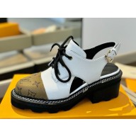 Louis Vuitton lace-up leather loafer 03 2025