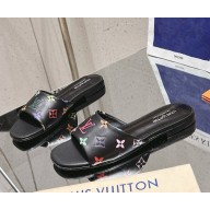 Louis Vuitton 1AGVX5 LV x TM 6AM Flat Mule Multicolored Lambskin leather  2025