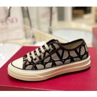 Valentino women/men V Logo low-top Sneaker Canvas Uppers 05 2025