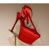 Christian Louboutin Cassia Lace Up Alta 155 mm Strappy pumps - Crepe satin - red 2025