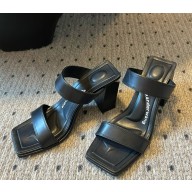 ALEXANDER WANG Mila Leather Sandals black 2025