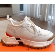 Hermes men's Jumpy sneaker in technical jersey and calfskin 01 2025