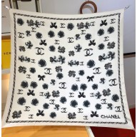 Chanel square silk scarf 90x90cm 03 2025