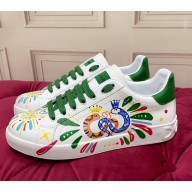 Dolce & Gabbana women/men Portofino calfskin sneaker 02 2025