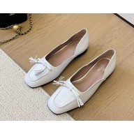 Valentino Garavani ballerinas in calfskin white 2025