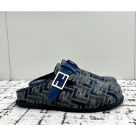 FENDI women/men FF jacquard mule 02 2025