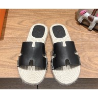 ‎Hermes men's Antigua espadrille in calfskin 01 2025