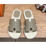 ‎Hermes men's Antigua espadrille in Epsom calfskin 06 2025