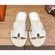 ‎Hermes men's Antigua espadrille in Epsom calfskin 08 2025