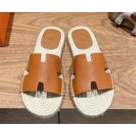 ‎Hermes men's Antigua espadrille in Epsom calfskin 11 2025