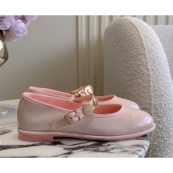 Chanel patent LAMBSKIN Mary Janes pink G45778 2025