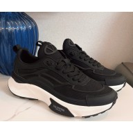 Valentino Garavani women/men sneaker in mesh and rubberized fabric black 2025