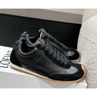 Loewe women/men Ballet Runner 2.0 in soft calfskin black 2025