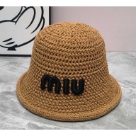 ‎Miu Miu knitted hat with logo 07 2025