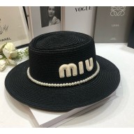 ‎Miu Miu knitted hat with logo 10 2025