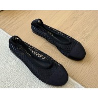 ‎Chanel Ballet flats mesh with CC logo black 2025