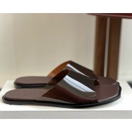 Loewe Petal Slip-On Slides coffee 2025