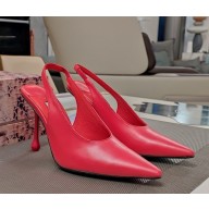 Jimmy Choo Isa 100 Ruby Red Leather Pumps ruby red 2025