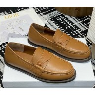 Dior Boy Loafer Brown Brushed Calfskin 2025