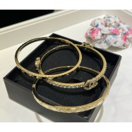 Chanel Cuff Metal & Strass Gold & Crystal ABF257-B19807 2025