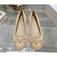 Dior Ballet Flat knit Beige 2025