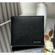 Prada Saffiano Leather Wallet 2M0513 black 2025