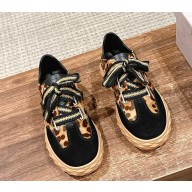 Jimmy Choo Diamond Light Flex F Natural Leopard Print Pony Leather Trainers natural/black 2025