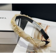Chanel cc logo headband 032837 2025