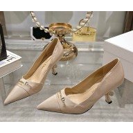 DIOR Pump Rose des satin heel 8cm 2025