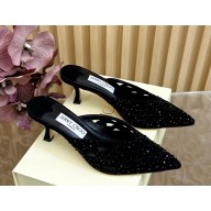 Jimmy Choo 65mm Solar mules black 2025