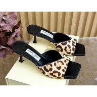 Jimmy Choo Skye 65 Horsehair Sandals light brown 2025