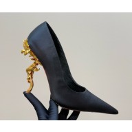 Christian Louboutin Belle Pump 100 mm Pumps Crepe satin Black 2025