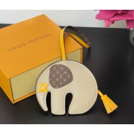 Louis Vuitton M02384 LV Elephant Bag Charm Taupe 2025