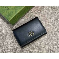 Gucci GG wallet 790067 black soft leather 2025
