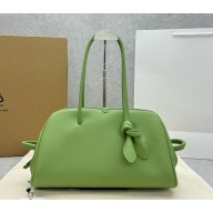 Jacquemus The medium Turismo LA CROISIÈRE Soft bowling bag green 2025
